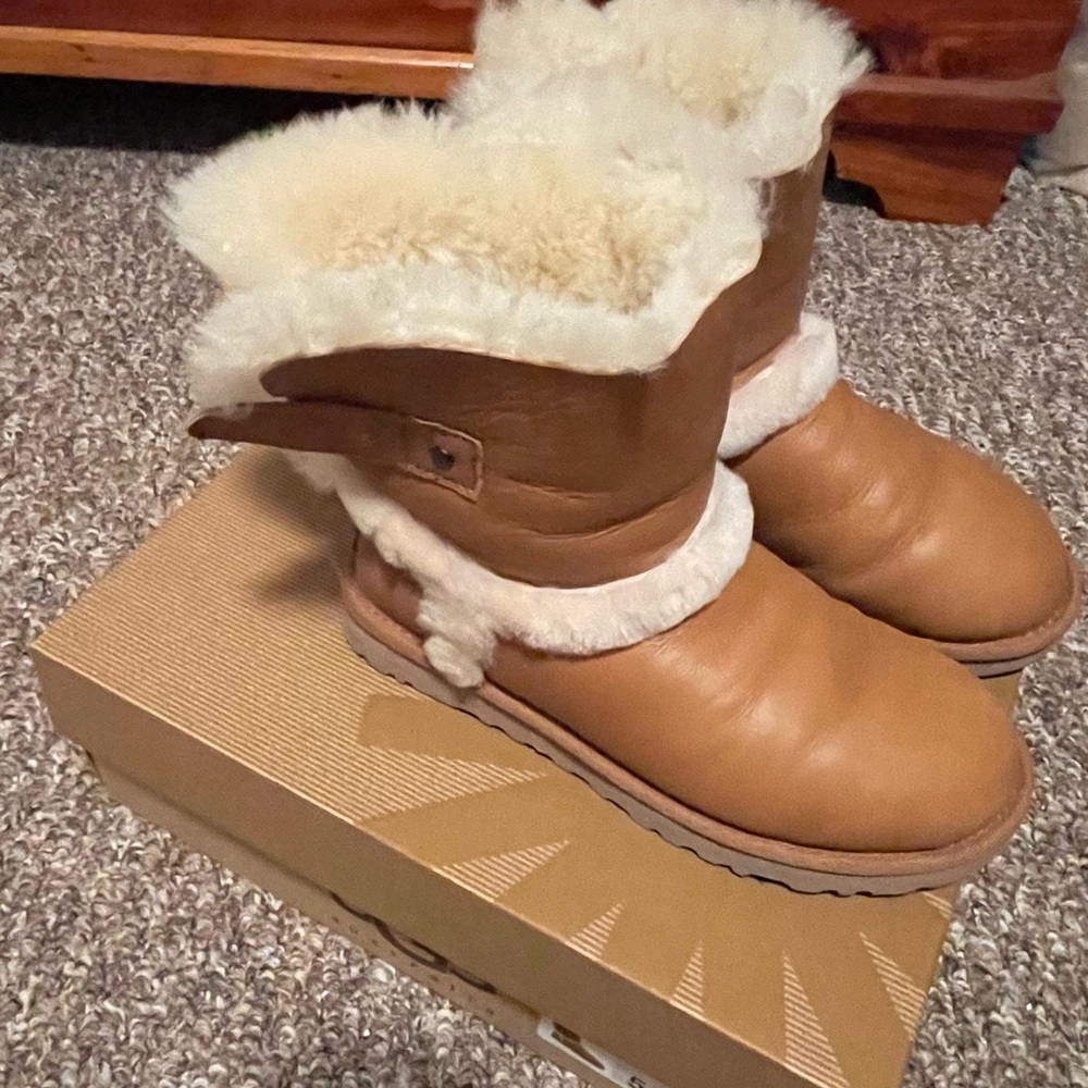 UGG Chestnut Shearling Boots